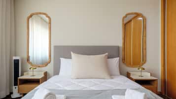 2 chambres, fer et planche à repasser, Wi-Fi, draps fournis