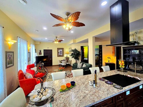 Beautiful, elegant open living space.