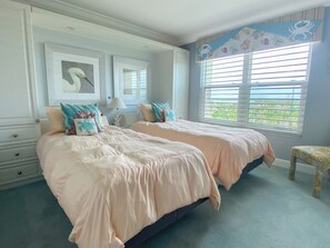 Guest Bedroom - Sanibel Harbour 517:  Luxury Water View! Experience gorgeous corner view! (Fort Myers)