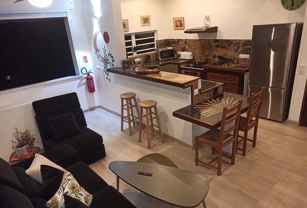 Living area - Vrbo Property (Tumaraa)