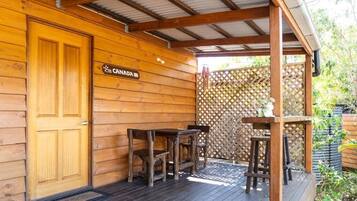 Standard Double Room, Park View | Outdoor dining