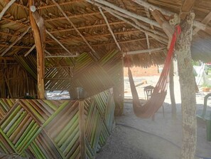 Economy Triple Room, Garden View | Property grounds - Hostel Rústico (Barreirinhas)