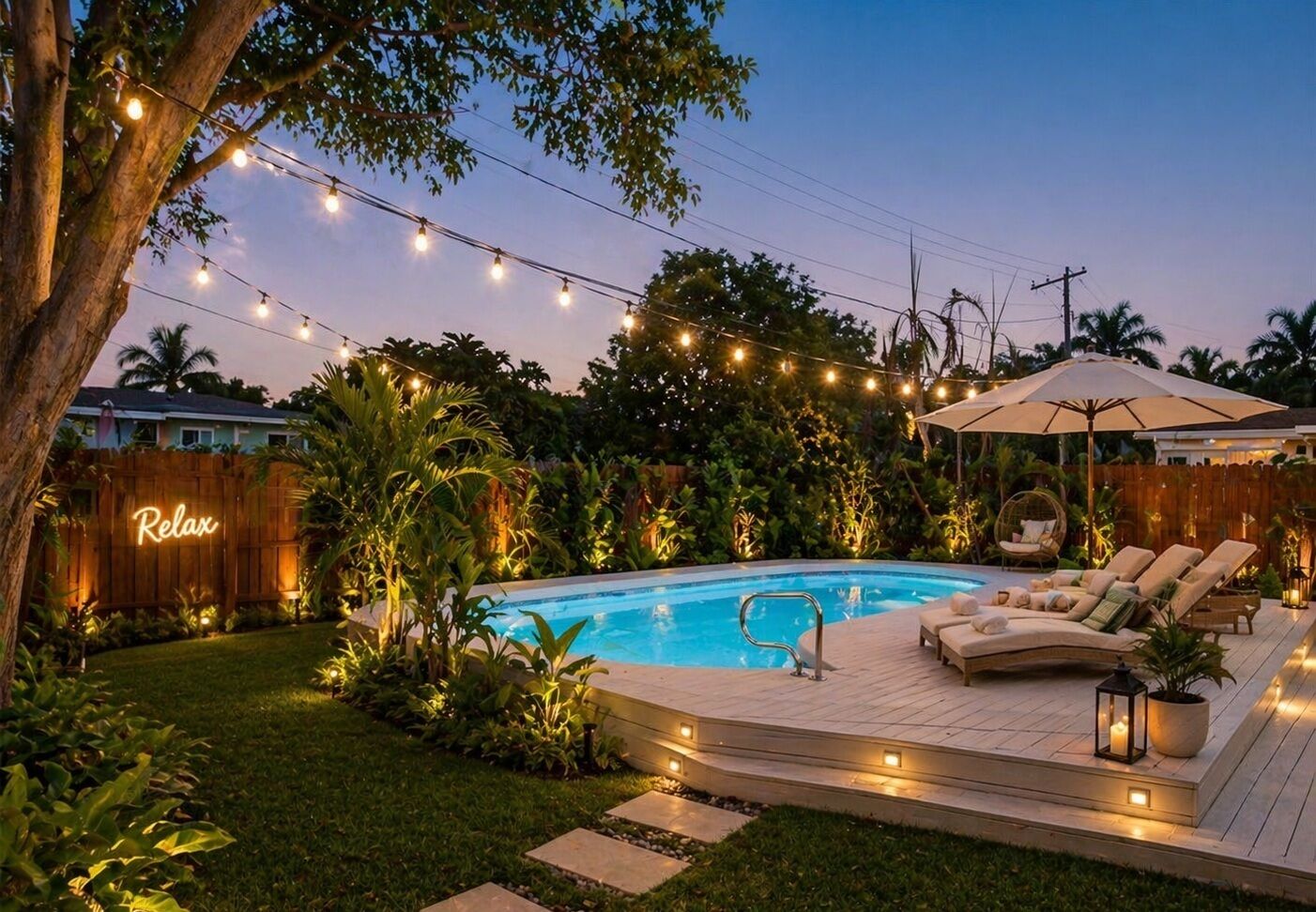 Outdoor pool