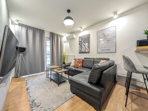 Living area - Kępa Mieszczańska Superior Apartment (Wrocław)
