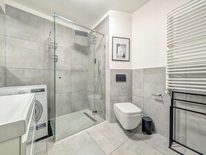 Bathroom - Kępa Mieszczańska Superior Apartment (Wrocław)