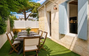 Outdoor dining - Charmante maison proche plage (Royan)