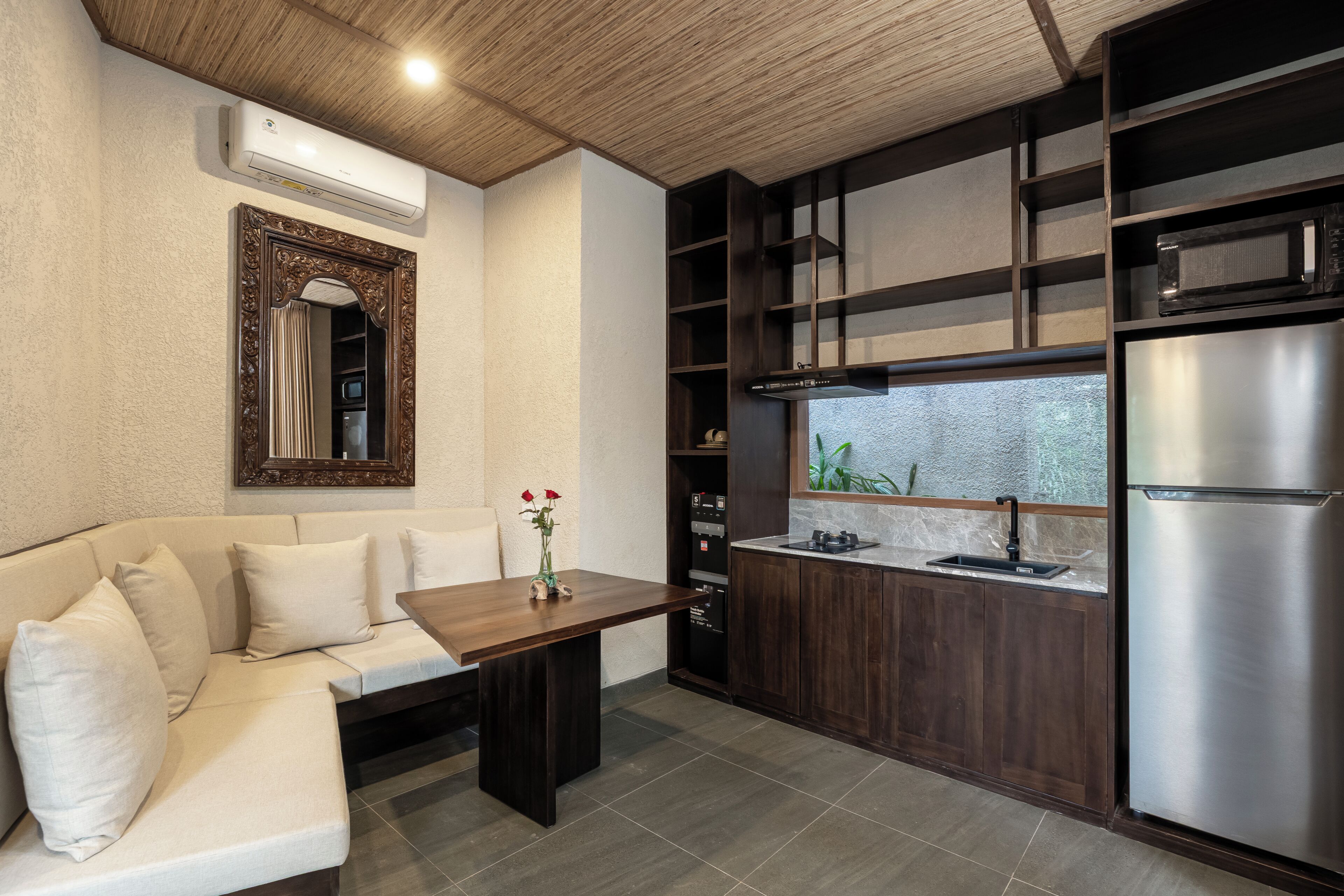 Vila, balkon, pemandangan lembah | Dapur pribadi