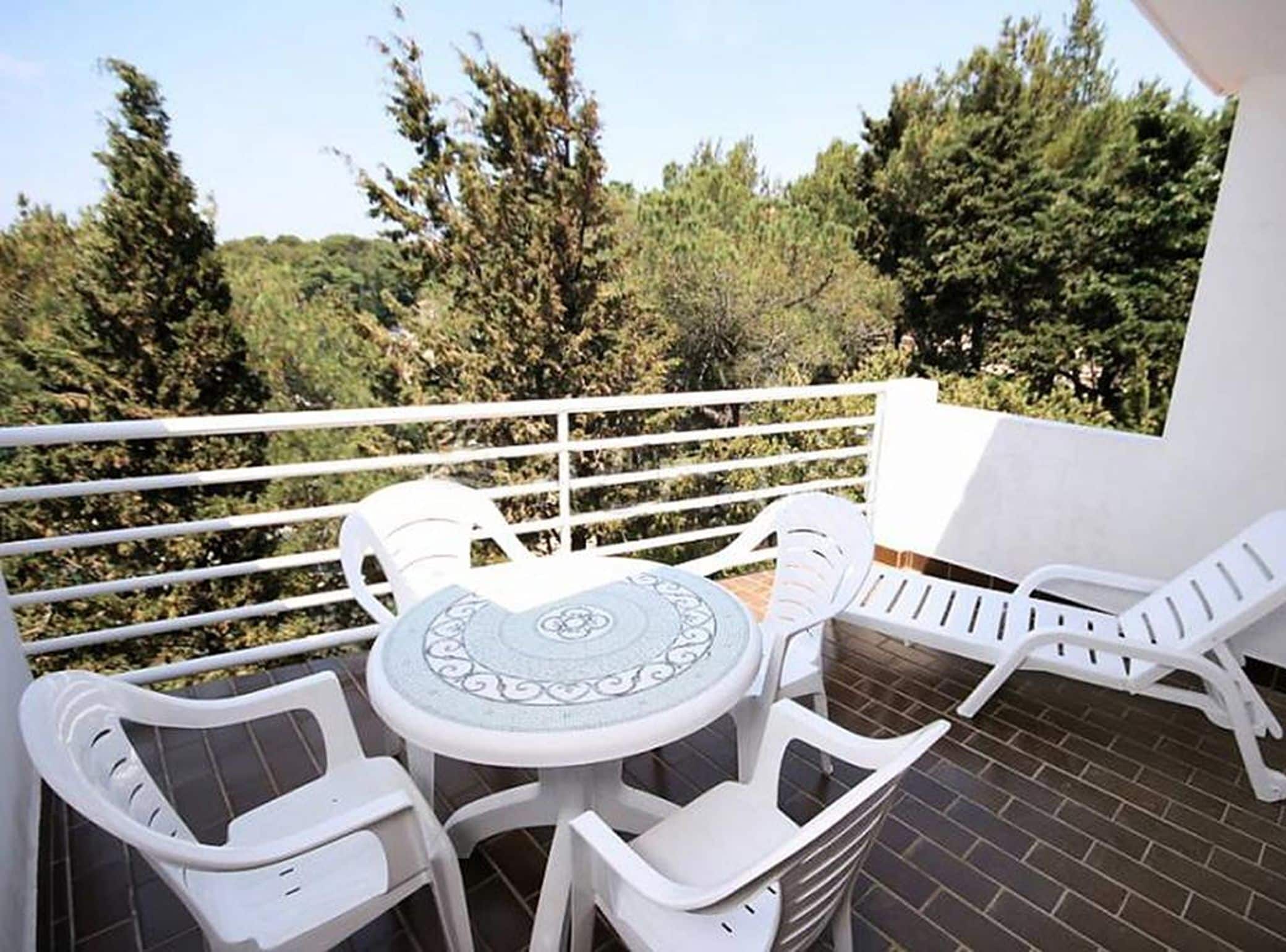 Apartment (One Bedroom Apartment with Terrace) | Balkon