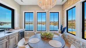 Dining - Pura Vida | Lakefront, Hot Tub, Dock + Game Room (Louisa)