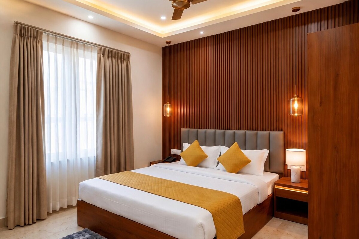 Quarto casal luxo | Wi-Fi de cortesia