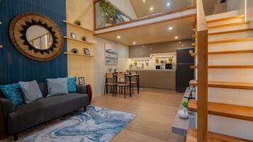 Biệt thự Deluxe, quang cảnh vườn | Khu phòng khách