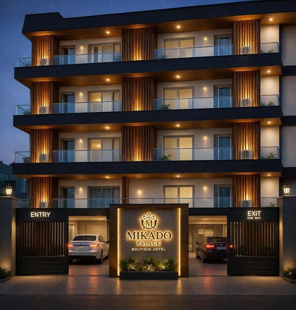 Exterior detail - MIKADO PALACE (Manesar)