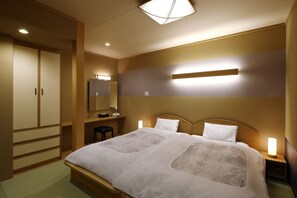 Basic Double or Twin Room | In-room safe, iron/ironing board, free WiFi - Sumiya Ryokan (Kyoto)