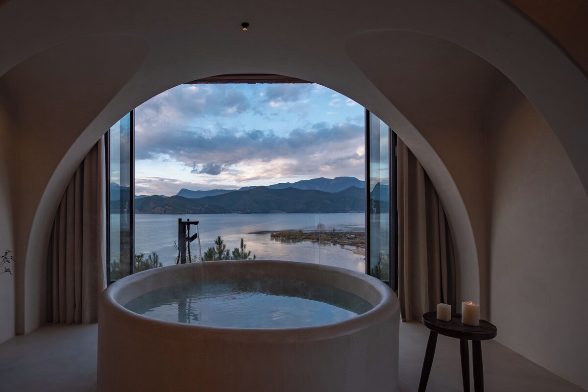 Honeymoon Double Room, Lake View | View from room