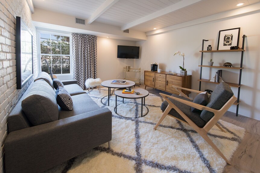 Poolside King + Private Patio | Old Las Palmas | The Weekend - Palm Springs, CA