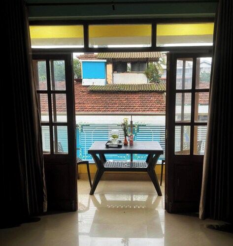 Fabulous 1-Bedroom Spacious Apartment with AC Near Benaulim Beach wifi parking