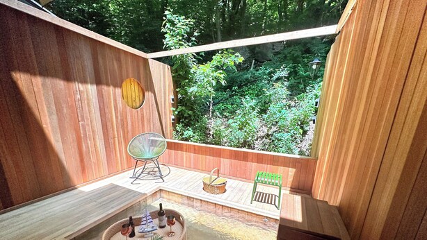 Hinoki Spa | Eigener Whirlpool