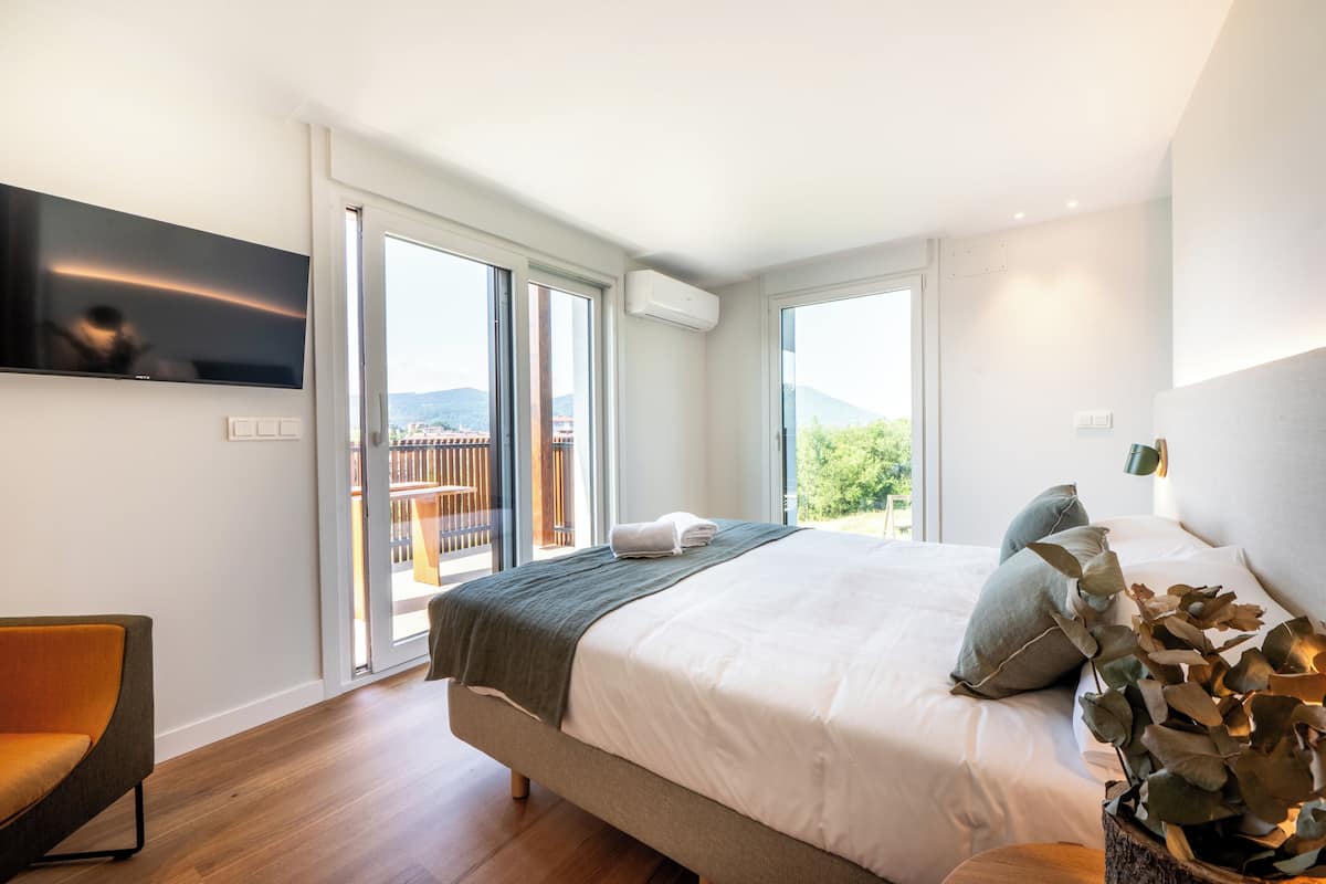 Quadruple Room, Balcony, Pool View | Desk, WiFi (free)