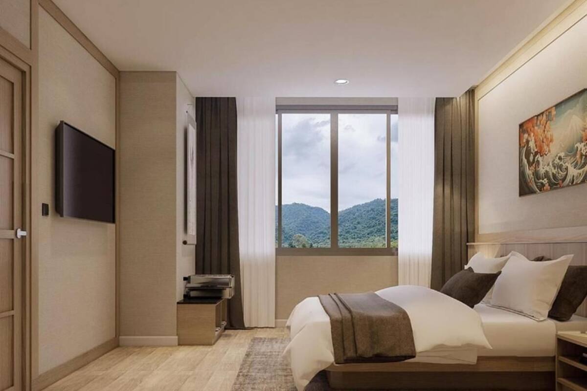 ห้องลักซ์ชัวรี่สวีท, เตียงคิงไซส์ 1 เตียง | ตู้นิรภัยในห้องพัก, Wi-Fi ฟรี