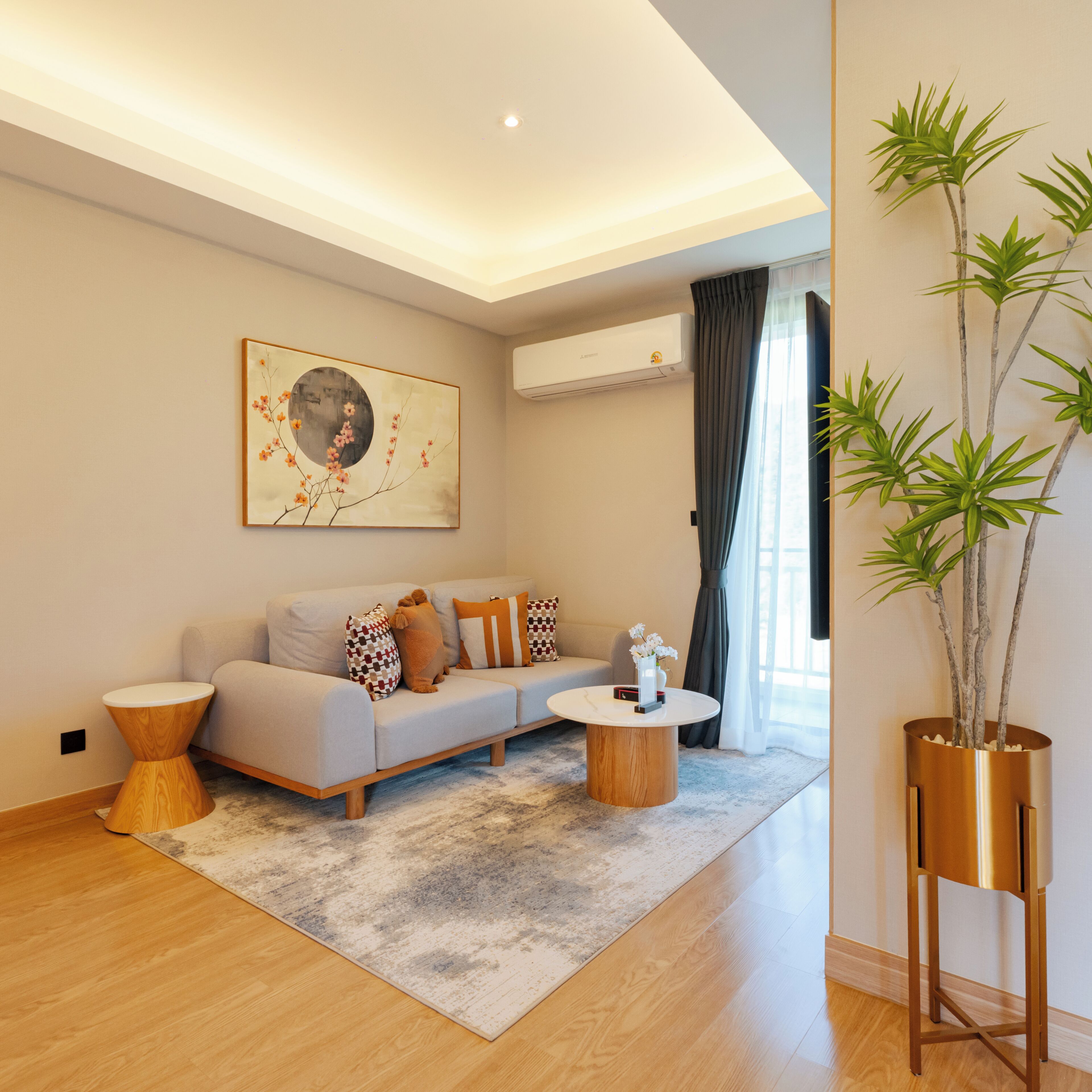 Phòng Suite, 1 giường cỡ king | Phòng khách