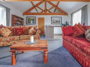 Fernseher, Kamin