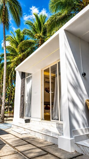Deluxe Room, 1 Queen Bed, Patio, Beachside | Exterior detail - Beachside Agatti Resort (Agatti Island)