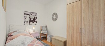 Casa Zio Zeffy Apartment with Mountain View Balcony and Shared Garden