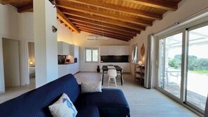 Living area - Villa surrounded by nature · Complete privacy · Views of the sea and mountains (Orosei)