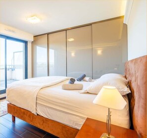 Iron/ironing board, WiFi, bed sheets - Chez Jin | T5 | Etrembières (Étrembières)