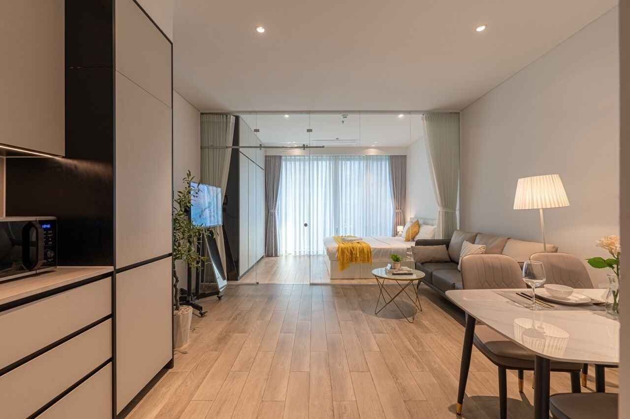 Deluxe Apartment, 1 Bedroom, City View | Interior