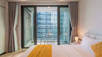 Deluxe Apartment, 1 Bedroom, City View