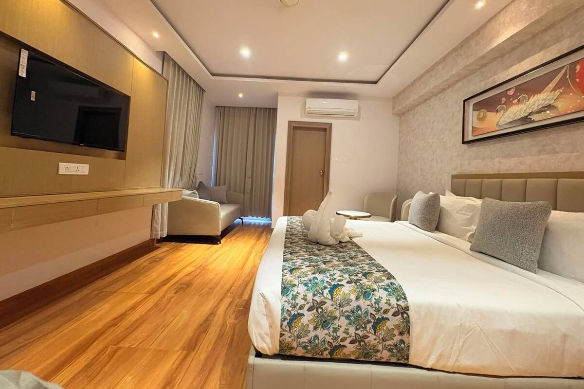 Kamar Twin Superior, balkon | Meja kerja, ruang kerja ramah laptop, dan Wi-Fi gratis