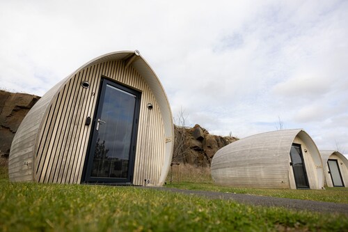 Luxury Pod With Wave Pool Views & Smart Features