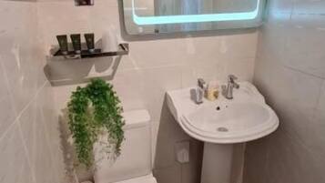 Chambre Double Standard, vue jardin | Salle de bain