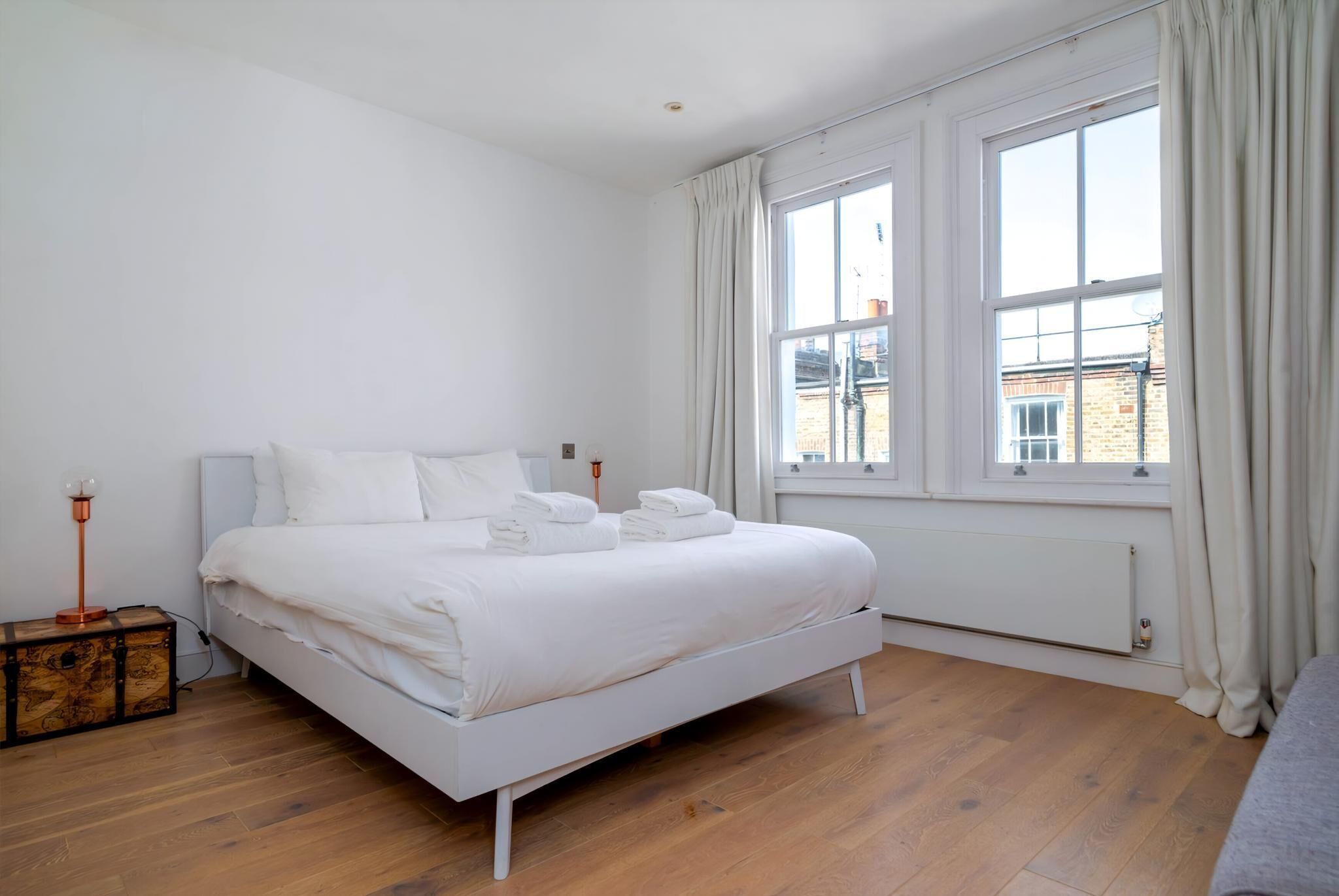 アパートメント (Two-Bedroom Apartment with Terrace) | WiFi (無料)、ベッドシーツ