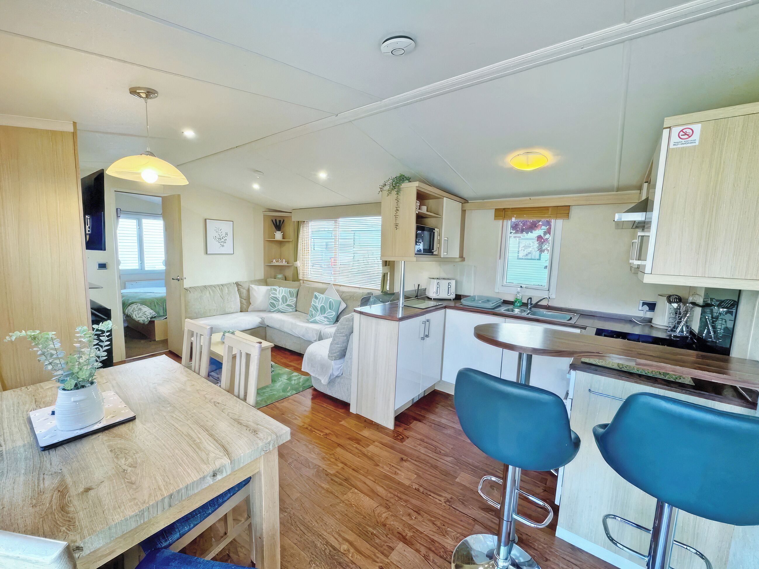 Open plan living space | Swift Serenity - North Wales Holidays, Towyn