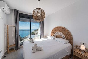 3 Schlafzimmer, kostenlose Babybetten, Bettwäsche