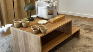 Apartamento básico | Sala de estar