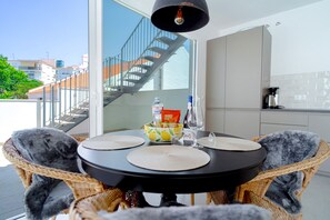 Essbereich im Zimmer