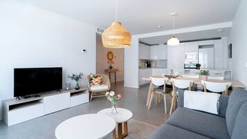 Zona de menjador de l'habitació