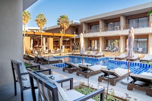 Superior Twin Room, Pool View | View from room