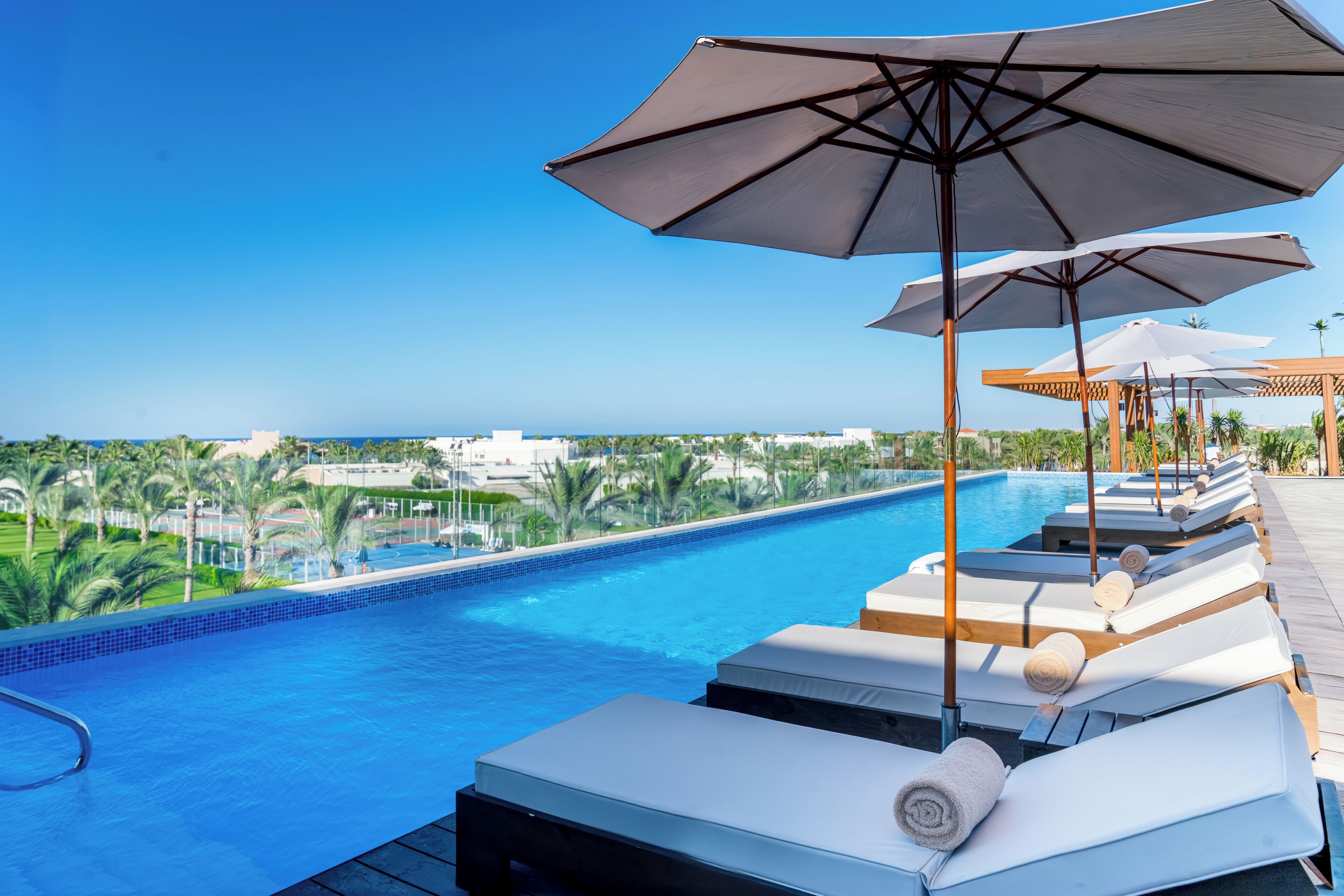 Seasonal outdoor pool