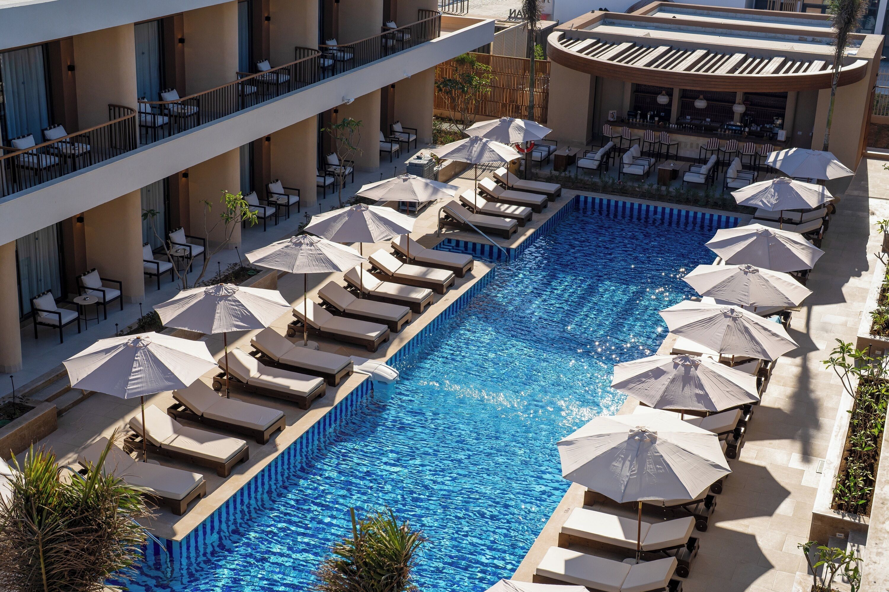 Seasonal outdoor pool
