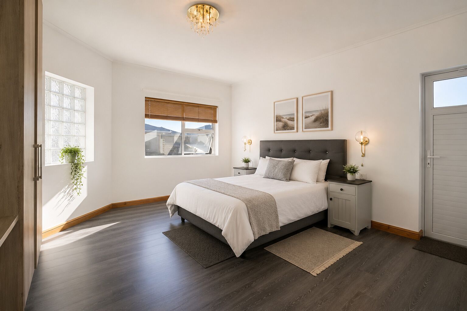 5 bedrooms, iron/ironing board, WiFi, bed sheets