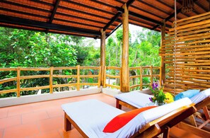 Family Room, Balcony, Courtyard View | Terrace/patio - Valley Village Resort Phu Quoc (Phu Quoc)