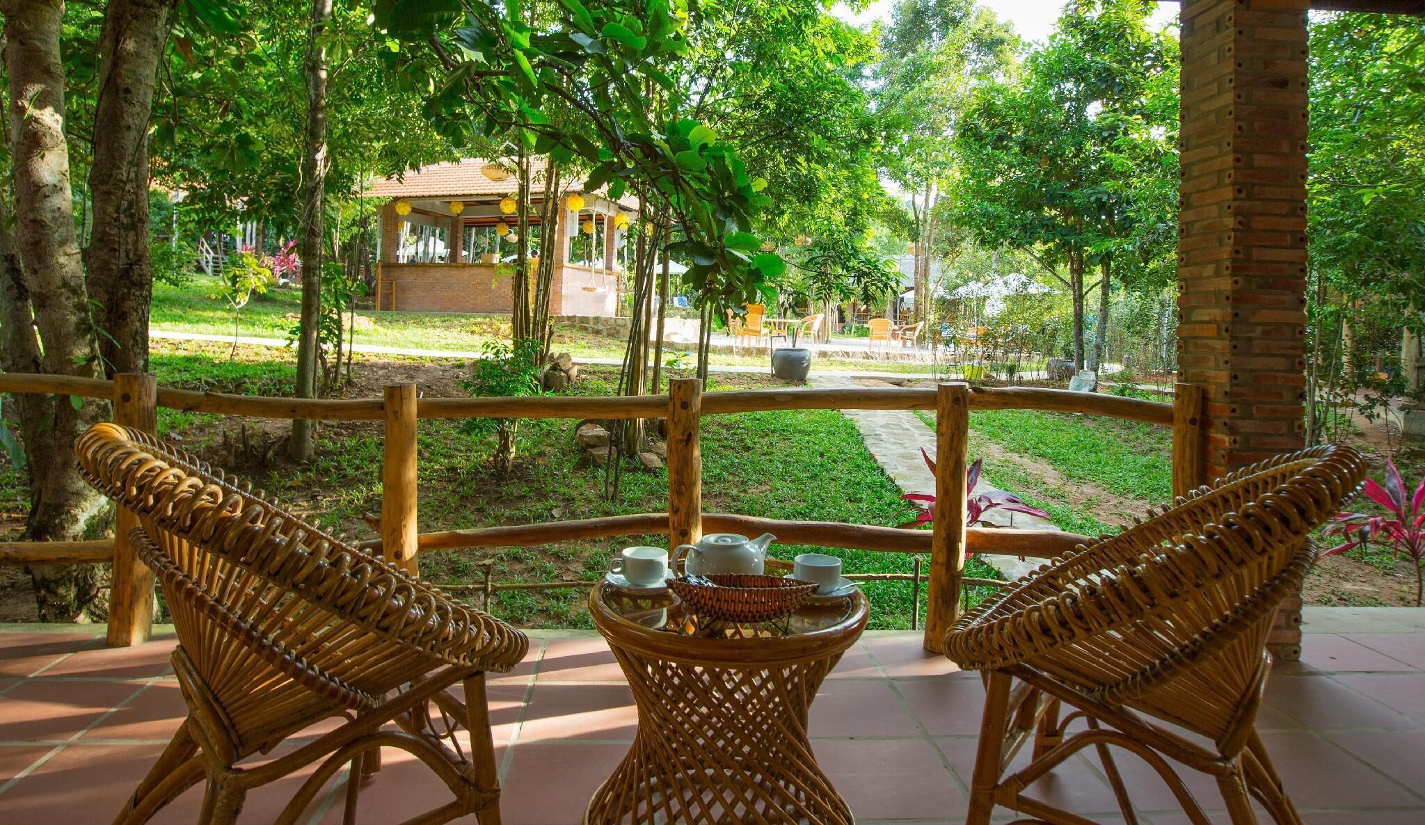 Superior Double Room, Balcony, Pool View | Terrace/patio