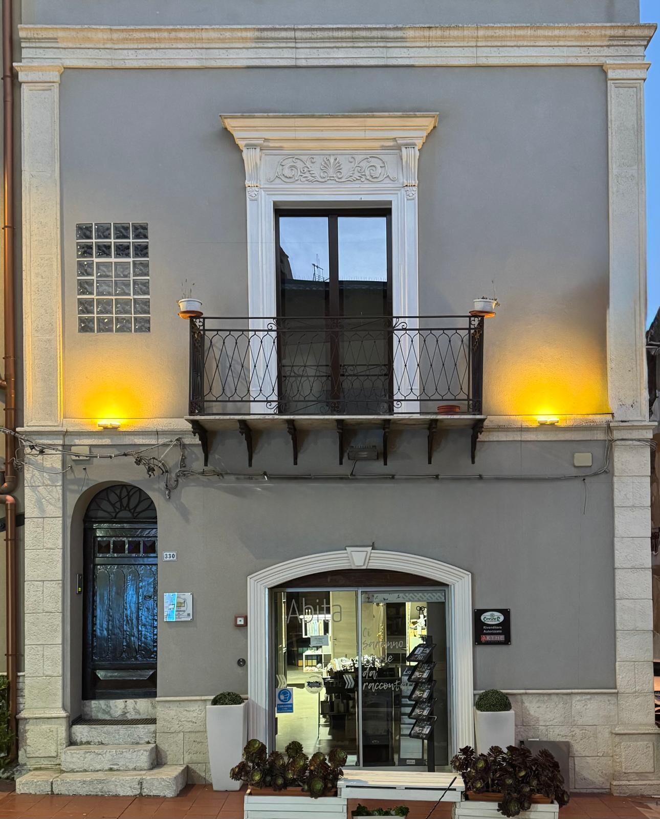 Exterior detail
