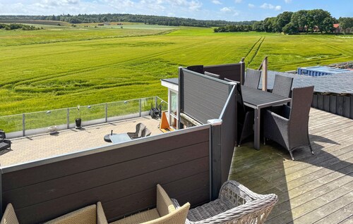 Awesome apartment in Thisted with house a panoramic view