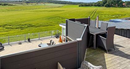 Awesome apartment in Thisted with house a panoramic view