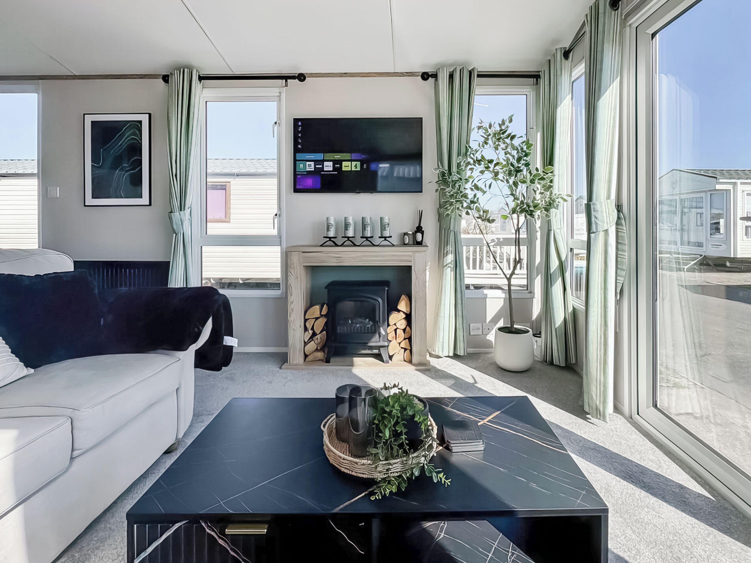 Open plan living space | Atlas Heritage - North Wales Holidays, Towyn
